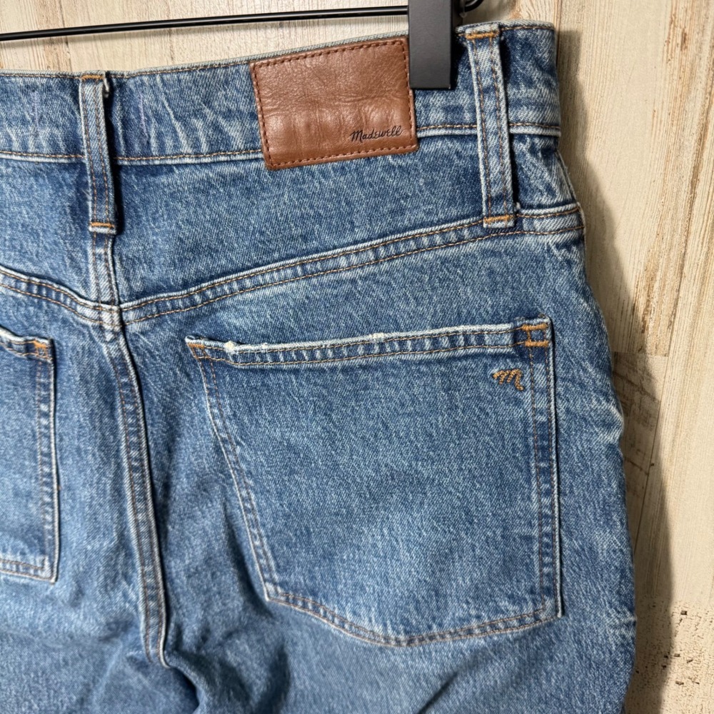 Madewell Balloon Jeans Womens 29 High Rise Denim Stretch Blue - Picture 3 of 6